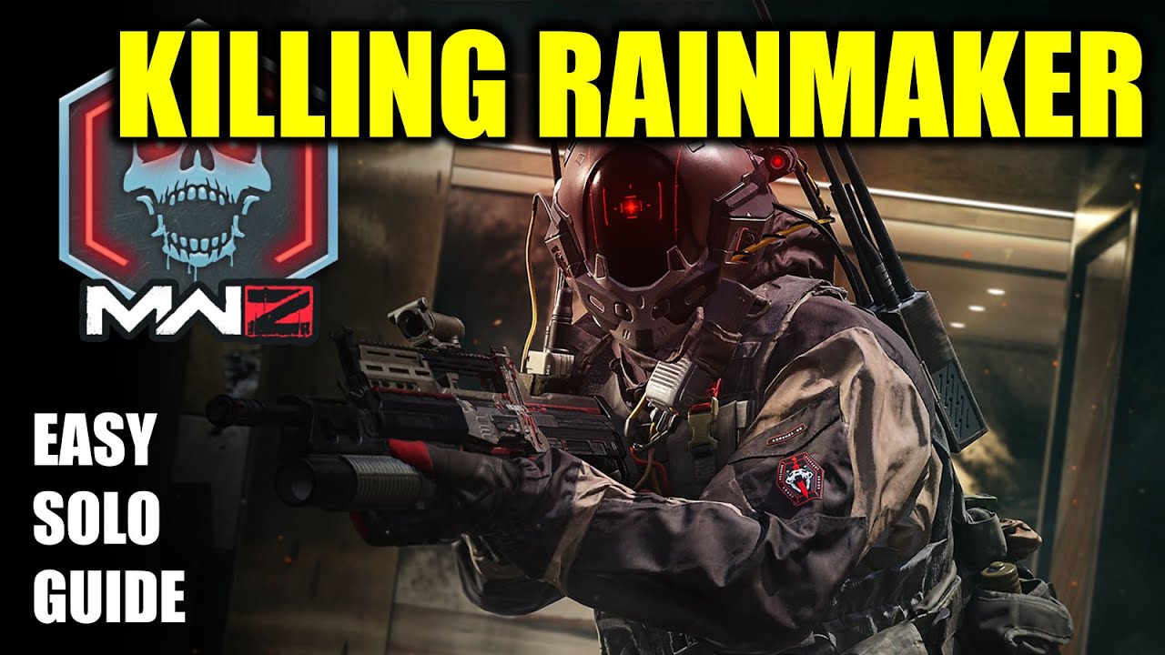 COD MW3 Zombies, How to kill Rainmaker (S3 Warlord), Solo