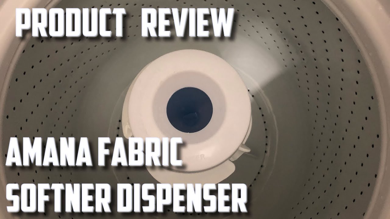 Amana Washing Machine Fabric Softener Attachment