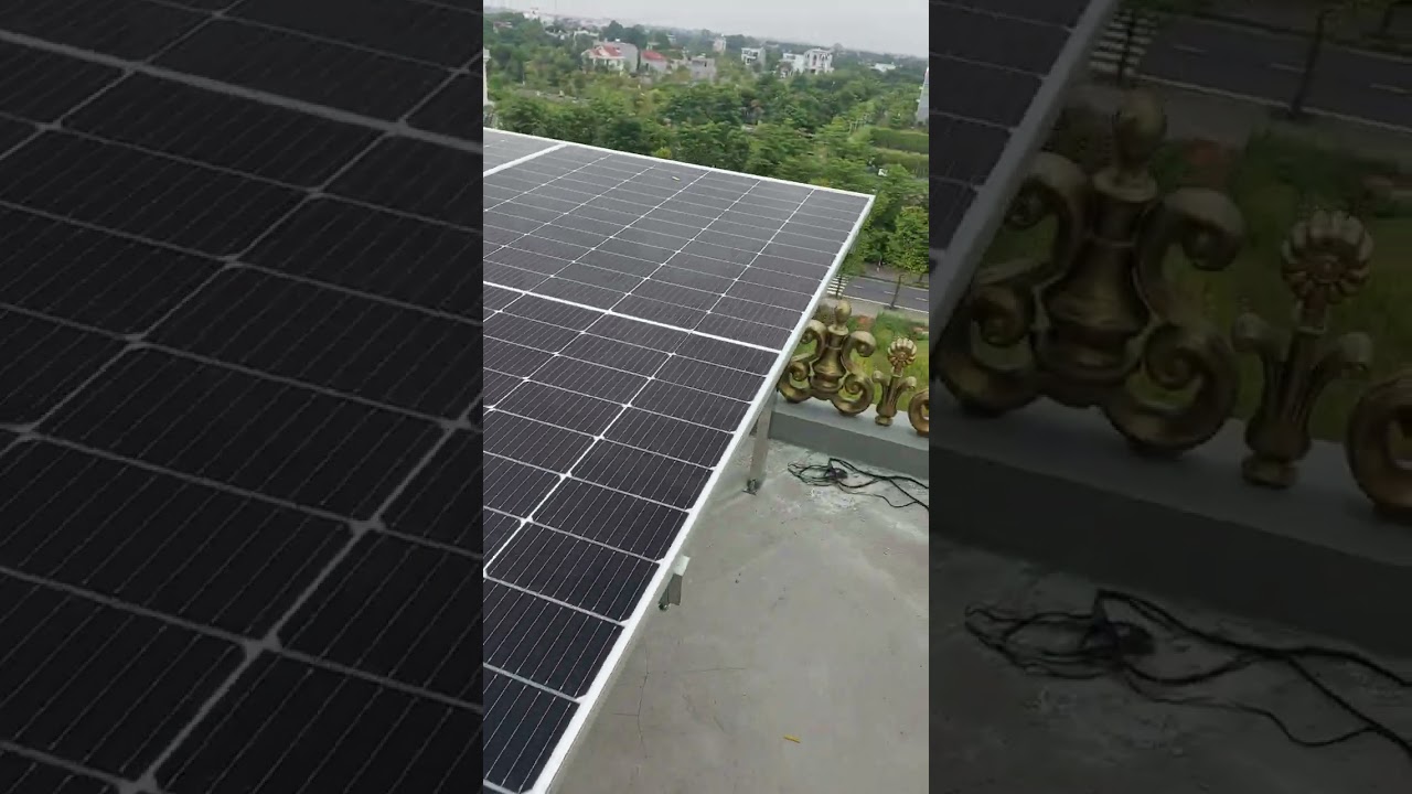 DÀN NĂNG LƯỢNG MẶT TRỜI 15KW LƯU TRỮ GIÁ HƠN 200TR .