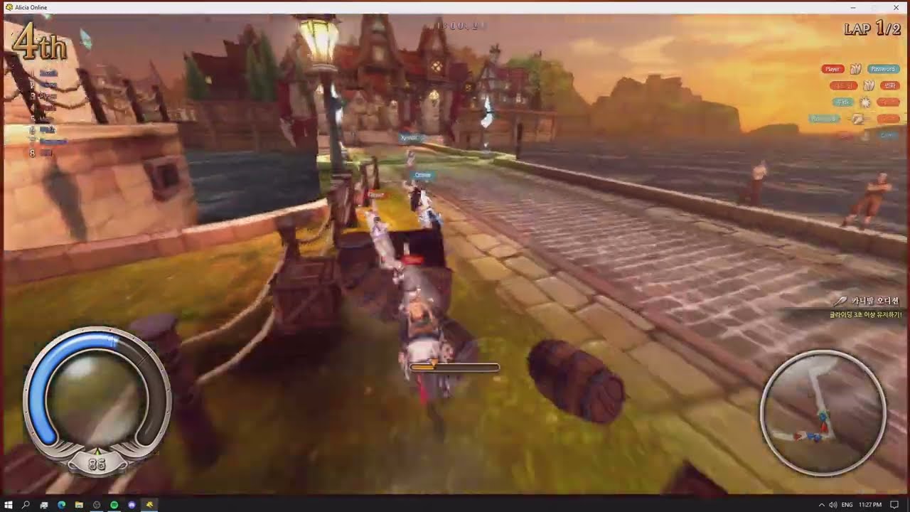 Alicia online - Magic Team Race # 7 (Racing After 2 Months AGAIN)