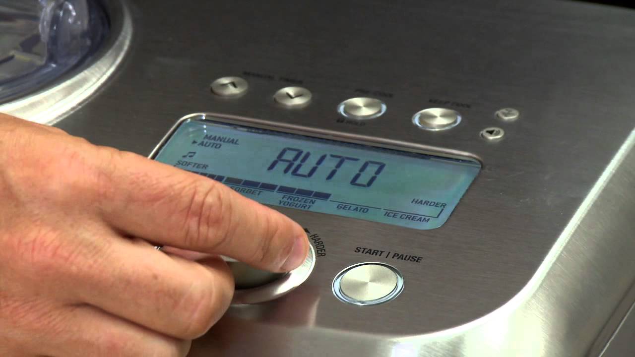 Sage Ice Cream Maker Demo