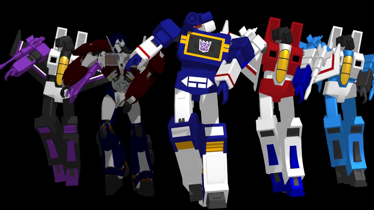 [MMDTF] Circus (Soundwave, Nemesis Prime, Starsrceam, Skywarp,  Thundercracker)