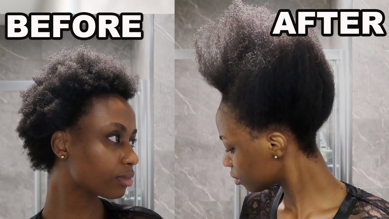 HOW TO STRETCH 4C NATURAL HAIR WITHOUT HEAT