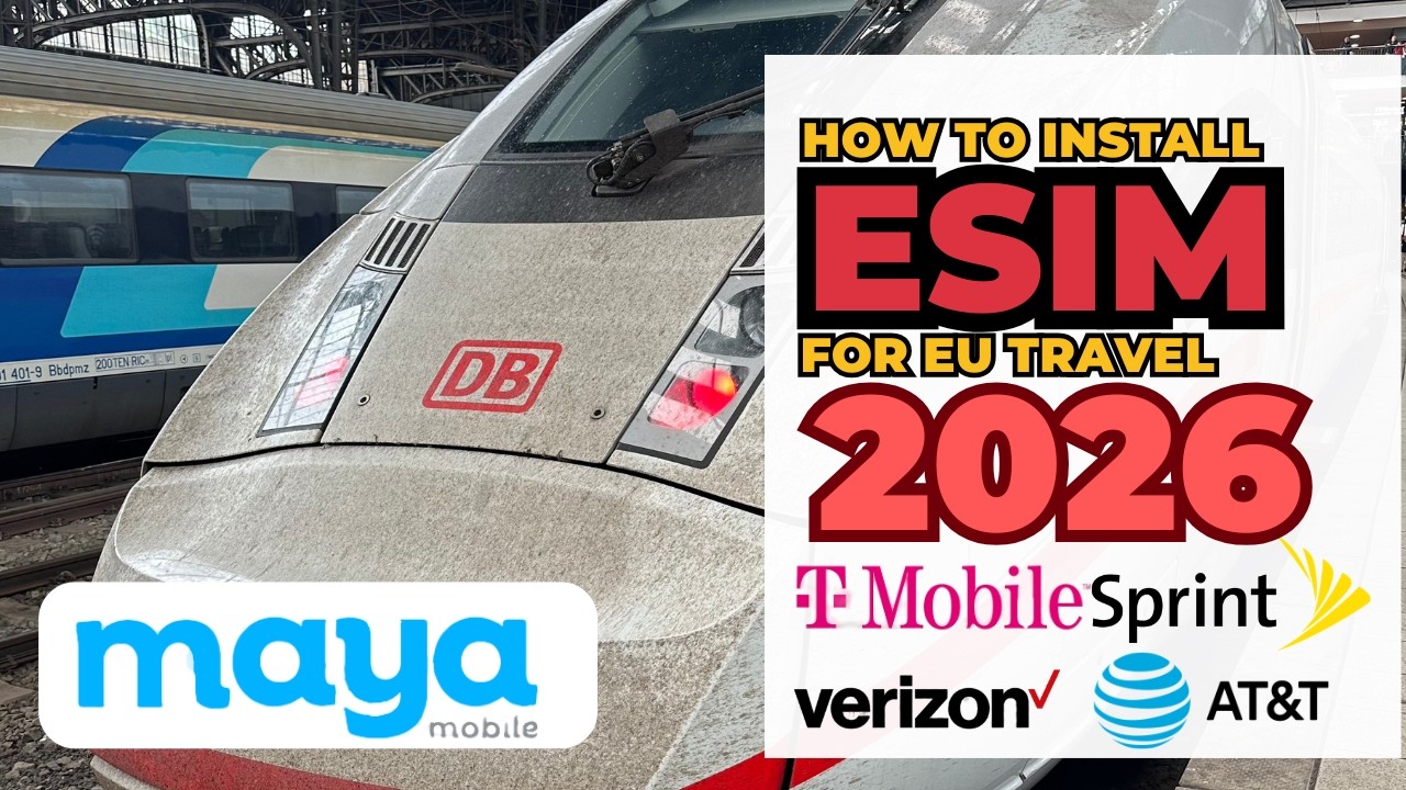 How to install eSIM 2026 using iPhone w Maya Mobile