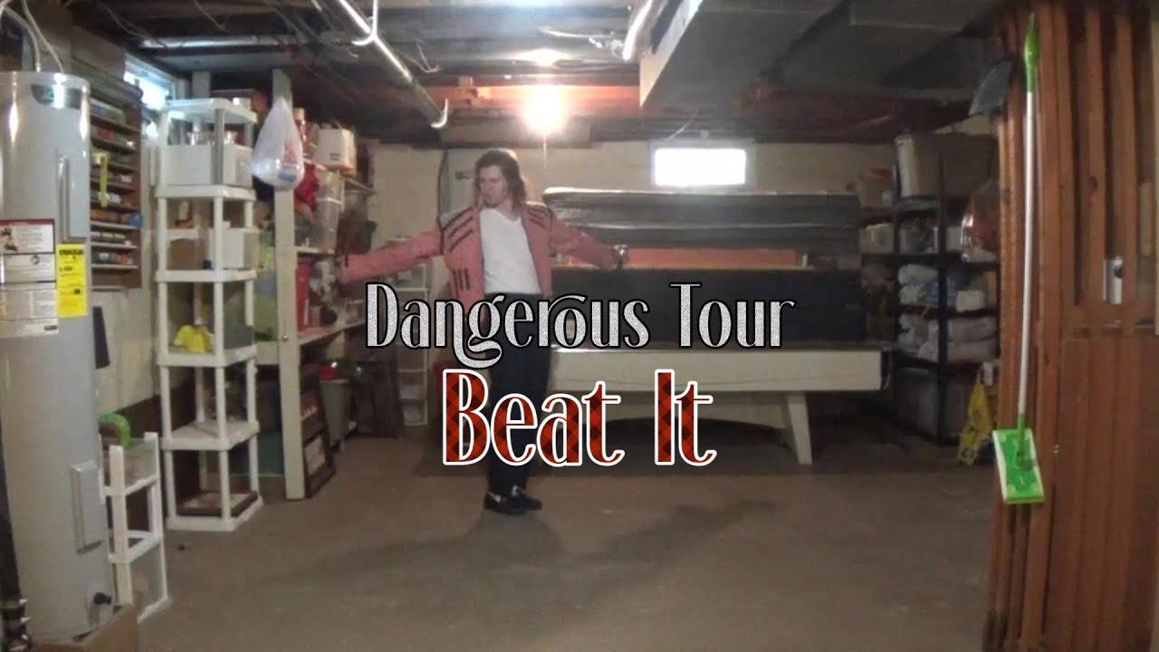 Michael Jackson Beat It (Dangerous Tour) Seth Shatzer MJ Impersonator