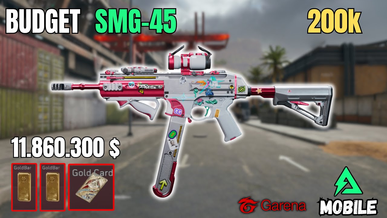 BEST SMG-45 BUDGET LOADOUT GAMEPLAY - GARENA DELTA FORCE MOBILE OPERATIONS 
