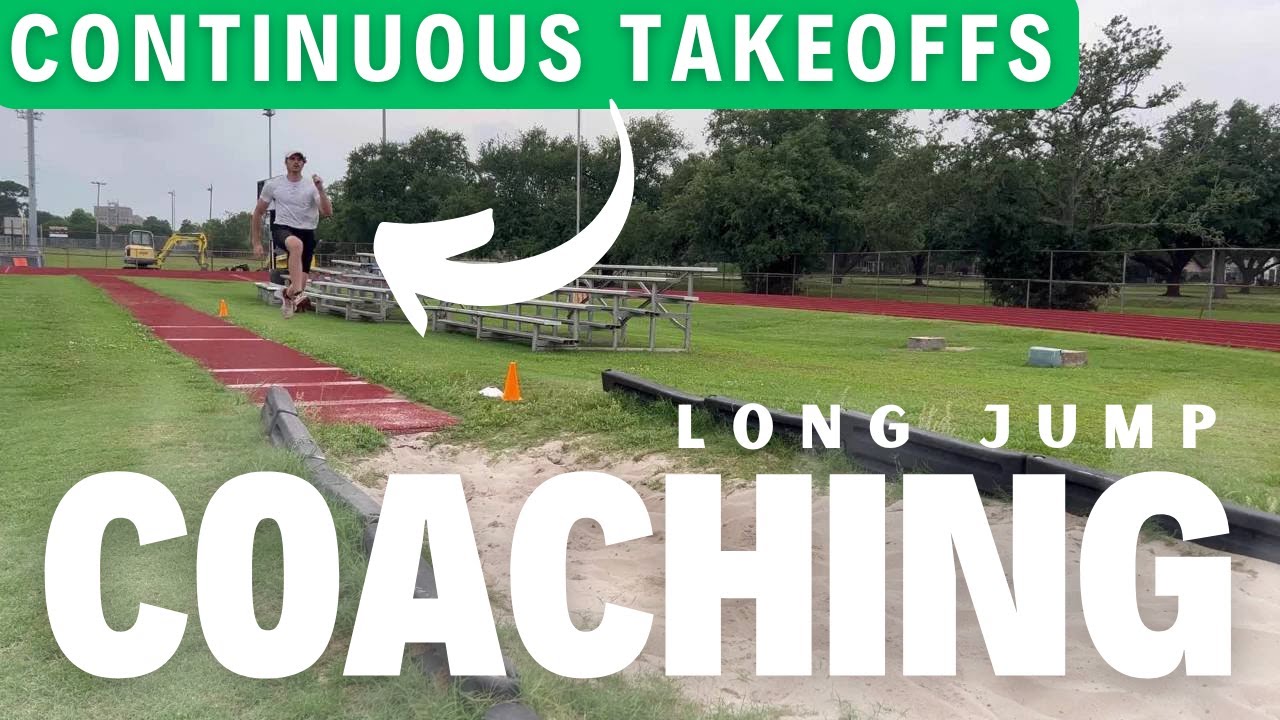 Continuous Takeoffs - Long Jump Takeoff Drill