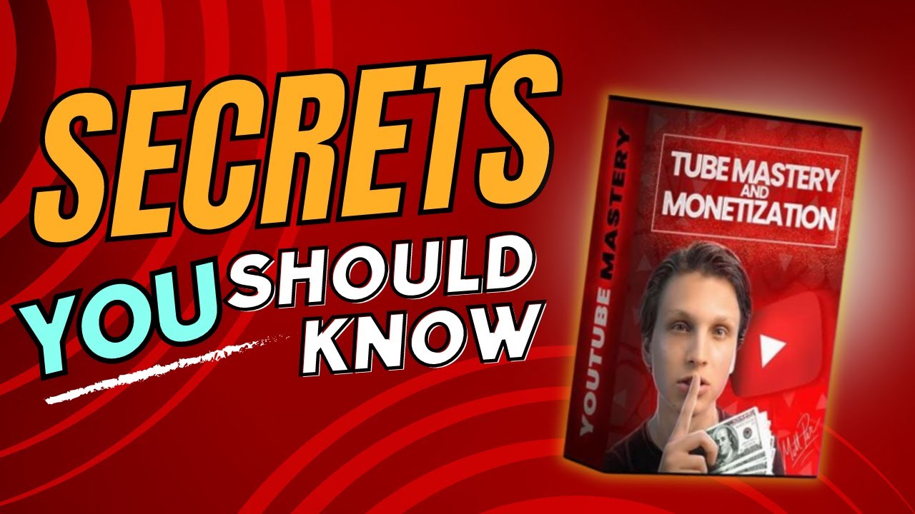 TUBE MASTERY AND MONETIZATION REVIEW⚠️ (Matt Par`s Course Worth It?)⚠️