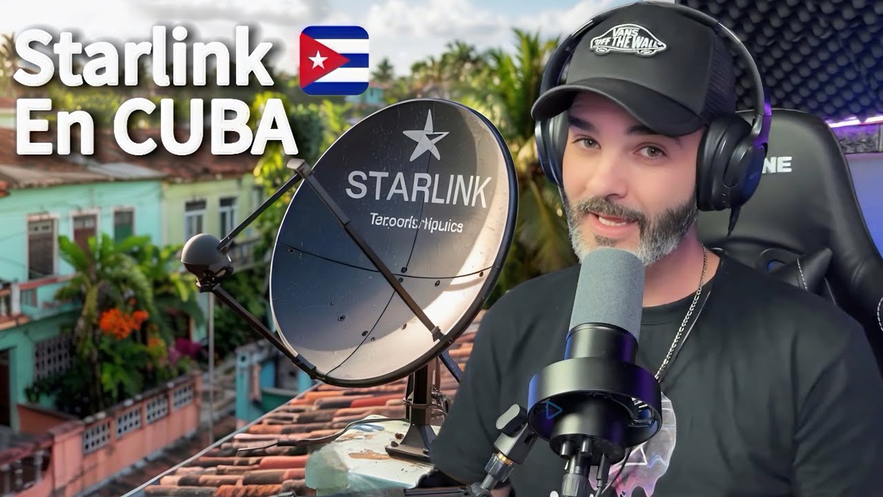 🚀LO que era INEVITABLE starlink llegó a CUBA con INTERNET satelital🇨🇺📡