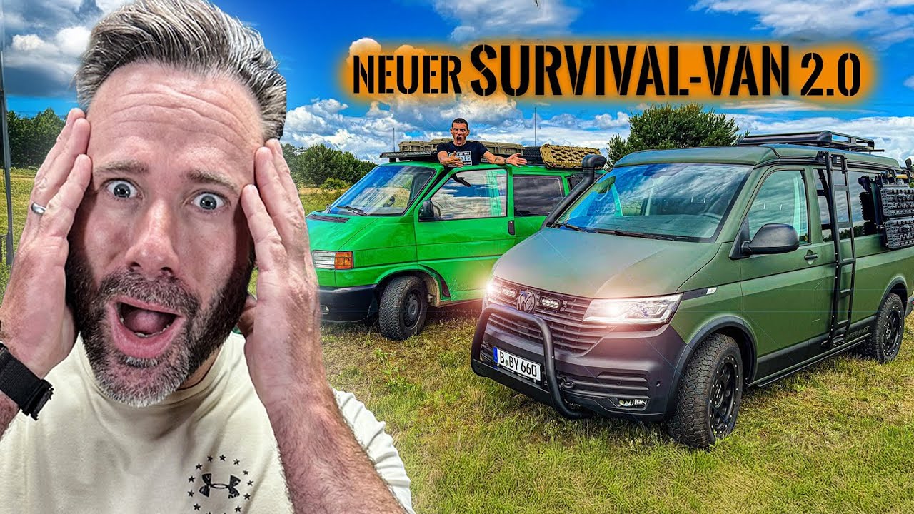Wie KRASS ist sein AUTO?! Neuer Survival Van von Mattin vorgestellt | Otto reagiert