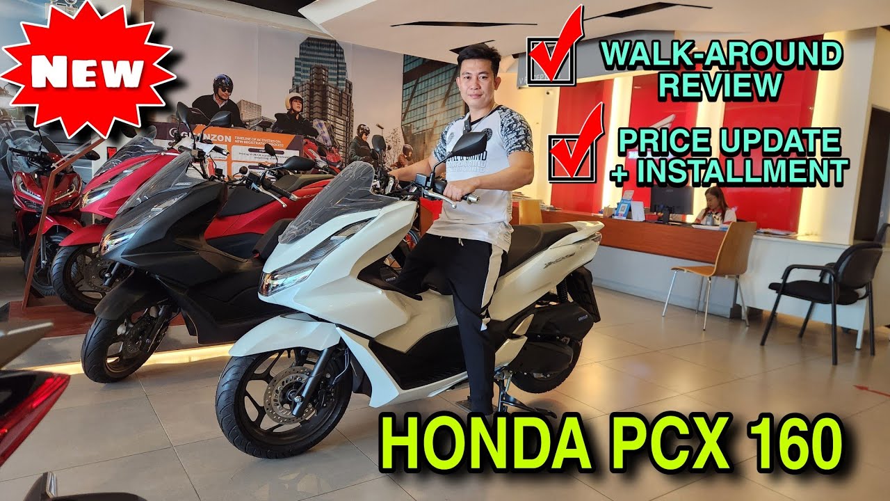 HONDA PCX 160 CBS GLOSSY WHITE