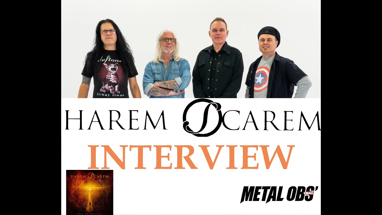 Interview HAREM SCAREM (hard rock fm-CAN) for album Chasing Euphoria (2025)