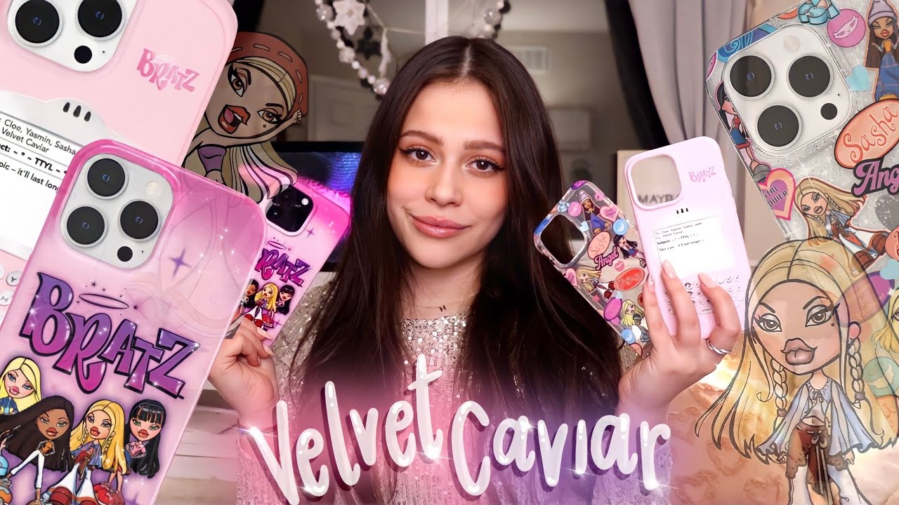 Bratz x Velvet Caviar iPhone 14 Pro Max Cases✨💫