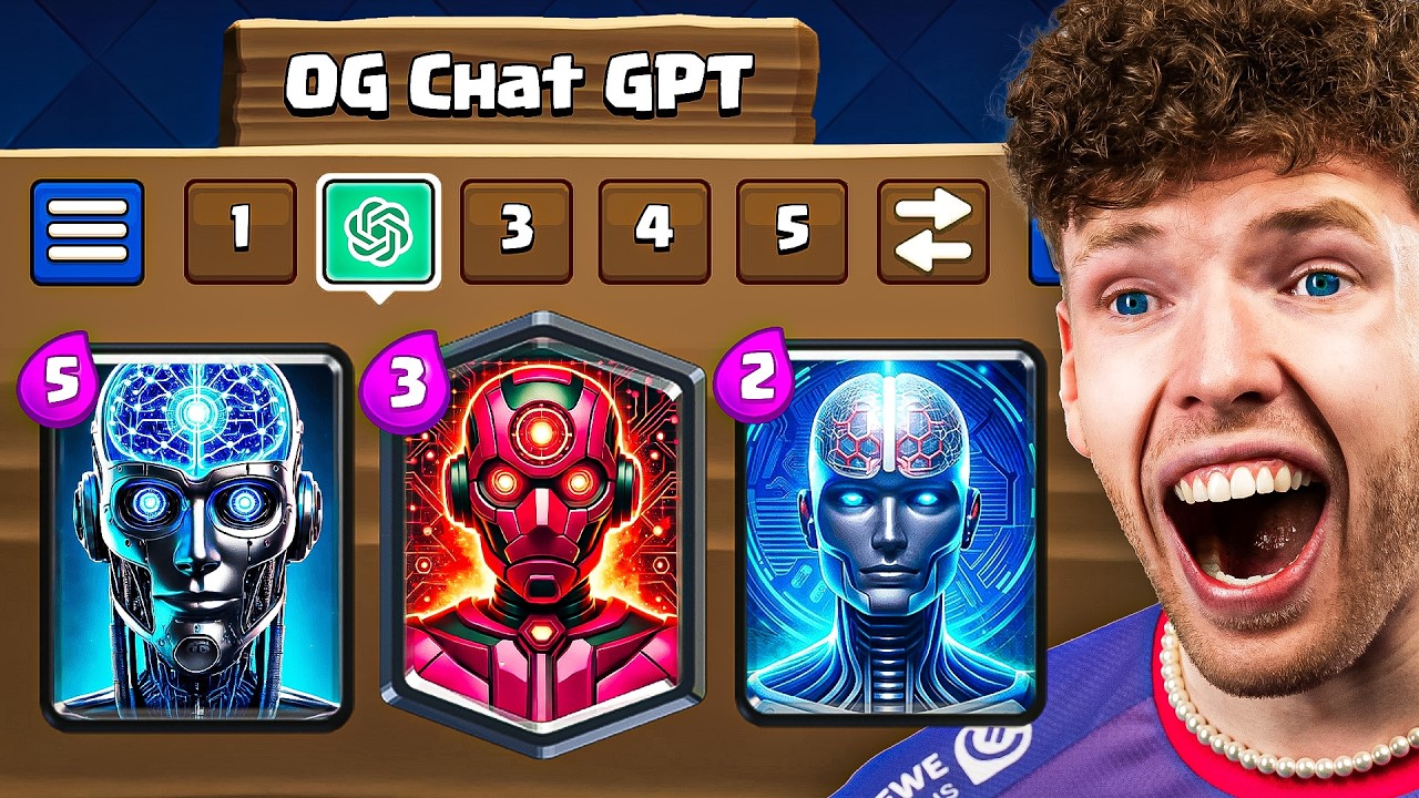 😱🤯CHATGPT BAUT MEIN DECK im OG MODUS... (Eskalation) | Clash Royale Deutsch