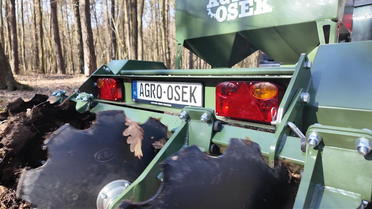 GuardPas 4.1 - Agro-Osek Siewnik do tworzenia pasów zaporowych