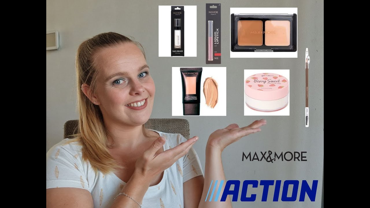 Nieuwe make up van Action testen! Max en More/ Fab Factory