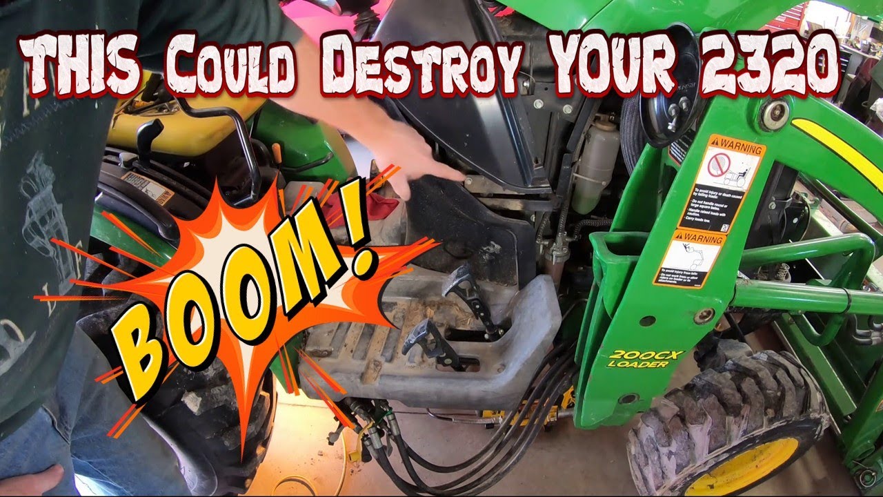 У вас John Deere 2320? ОБЯЗАТЕЛЬНО проверьте это!