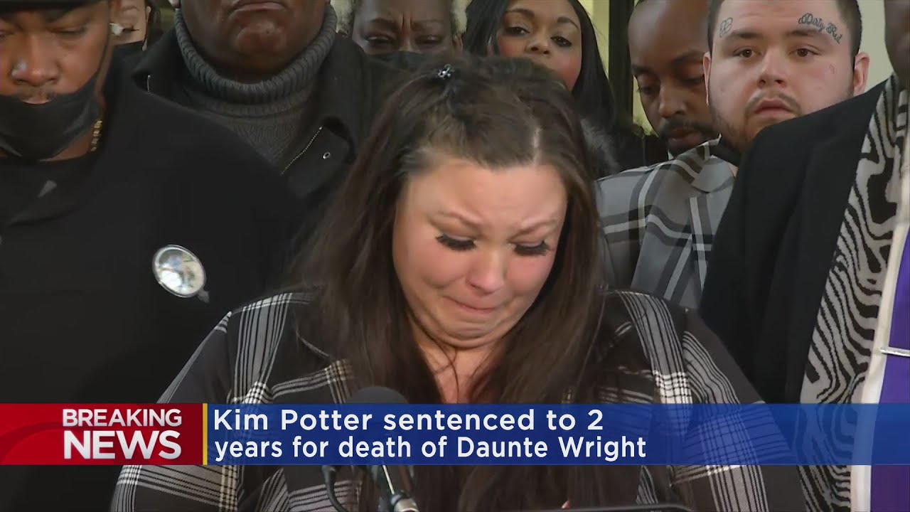 Daunte Wright's Family 'Very Disappointed' With Kim Potter's Sentence