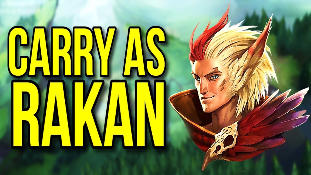 How to Carry as Rakan | Full Game Commentary - League of Legends