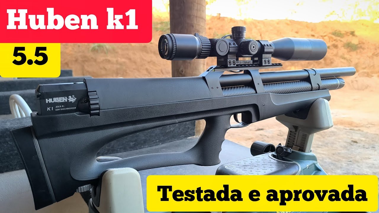 Huben k1 da ação do canal em testes a 120 metros 