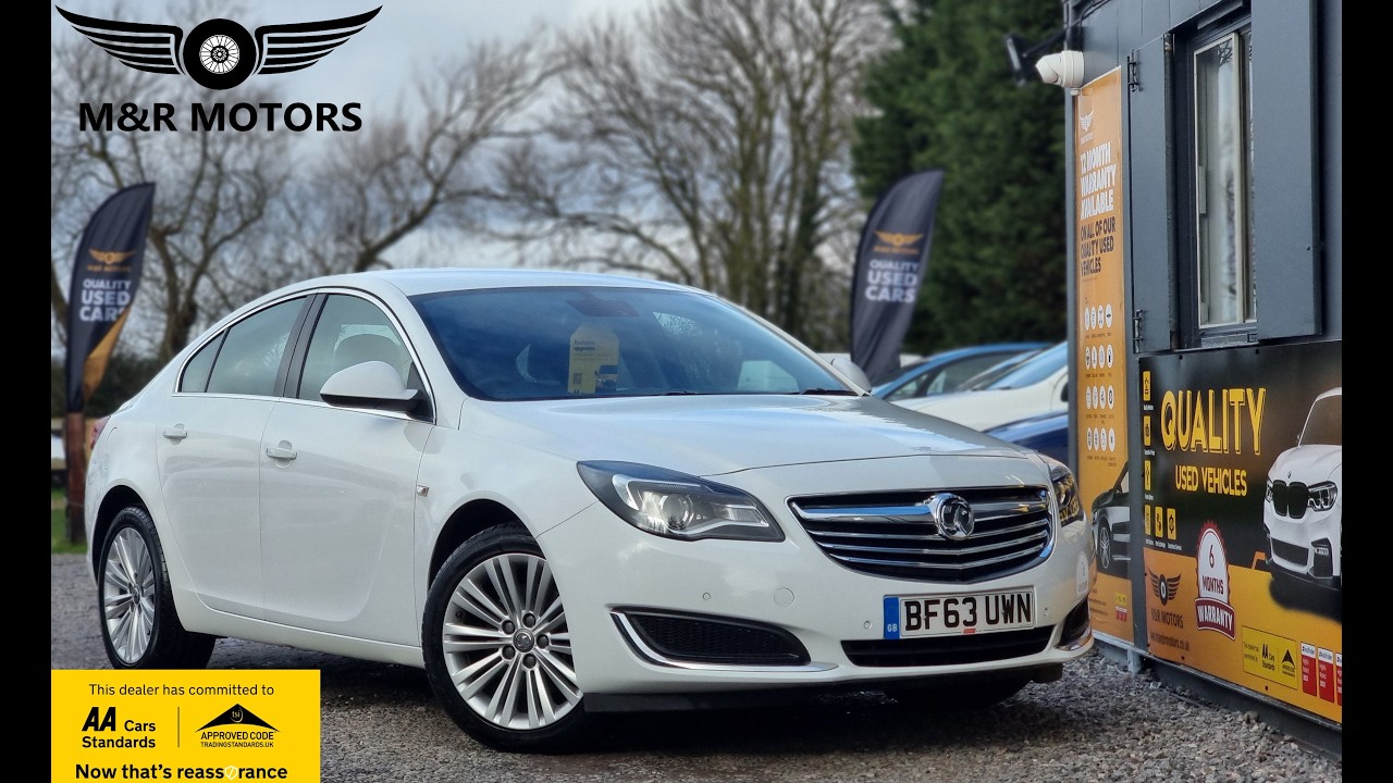 Vauxhall Insignia 2.0 CDTi Tech Line Hatchback 5dr Diesel Auto Euro 5 (163 ps) BF63UWN