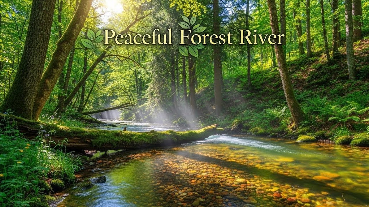 River and Forest Sounds 🌿🌊 Calm Nature Ambience for Relaxation and Focus #2377