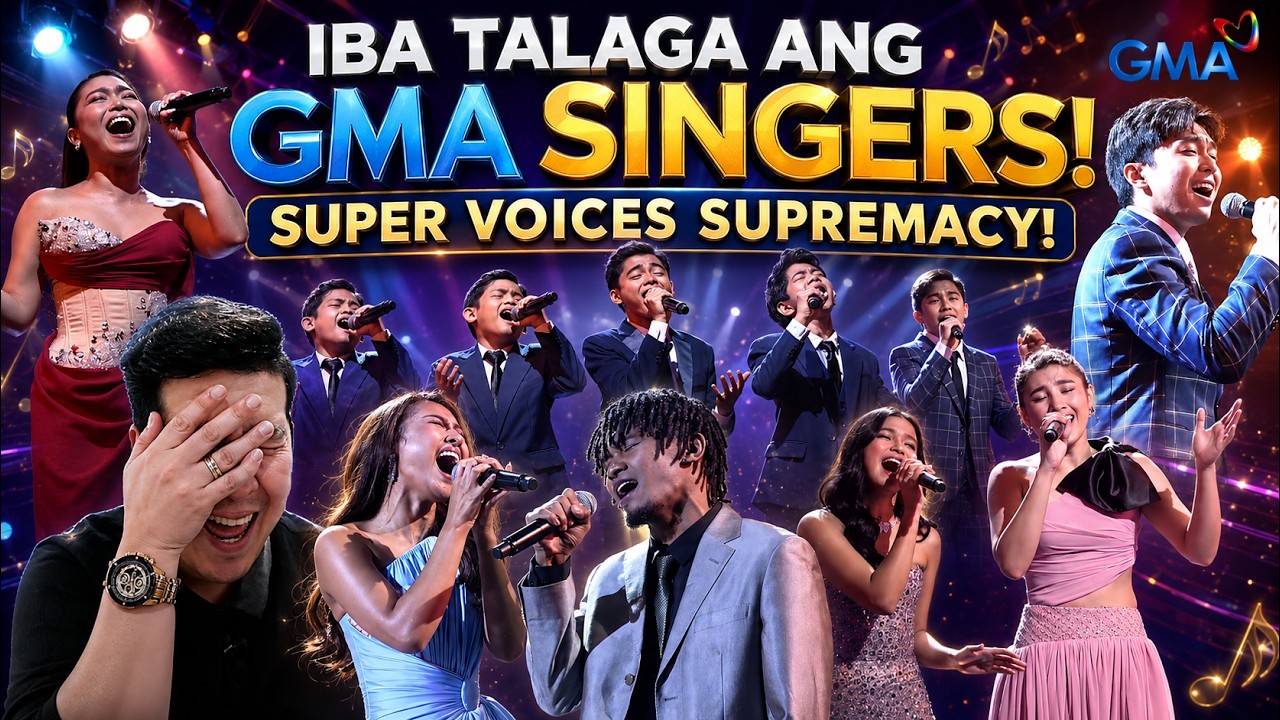 ALL OUT SUNDAYS : GMA SINGERS 'SUPER VOICES' Performance in All-Out Sundays Stage  | AOS REACTION