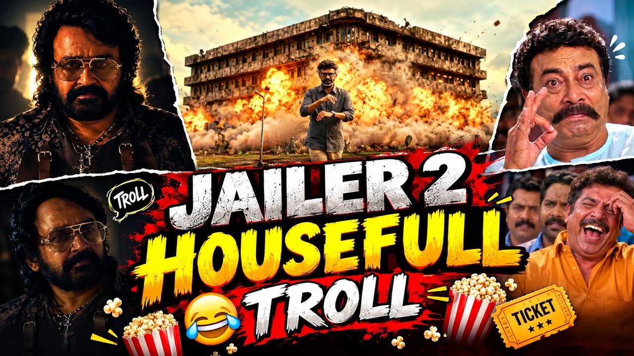 Jailer 2 House Full Troll video Malayalam |    #jailer2 #kerala # mohanlal #trendingvideo 