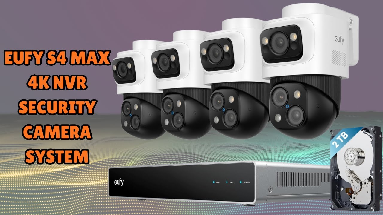eufy S4 Max 4K NVR Security Camera System | Triple Lens PTZ | Cross Cam Tracking - Full Review