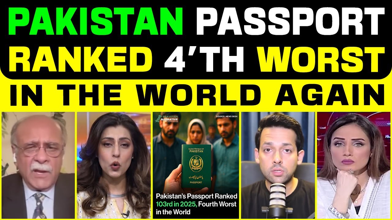 PAKISTAN PASSPORT RANKED FOURTH WORST IN THE WORLD FOR THE FIFTH CONSECUTIVE YEAR
