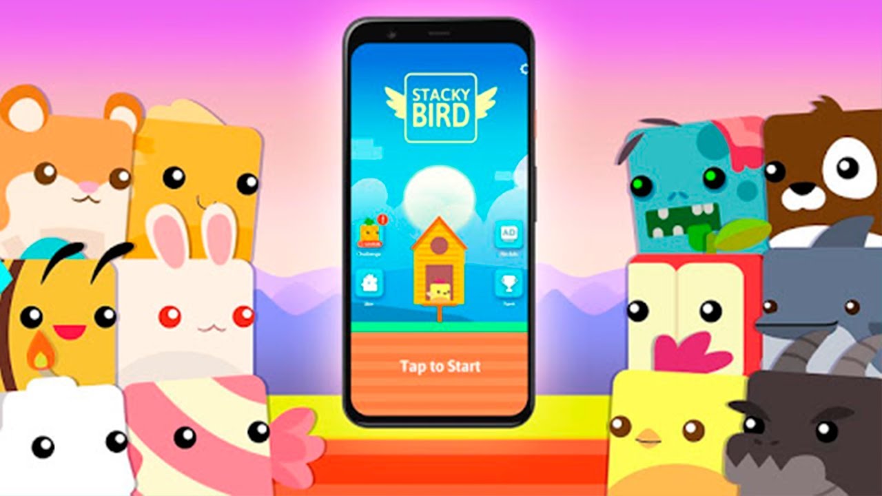 Stacky Bird - All Levels