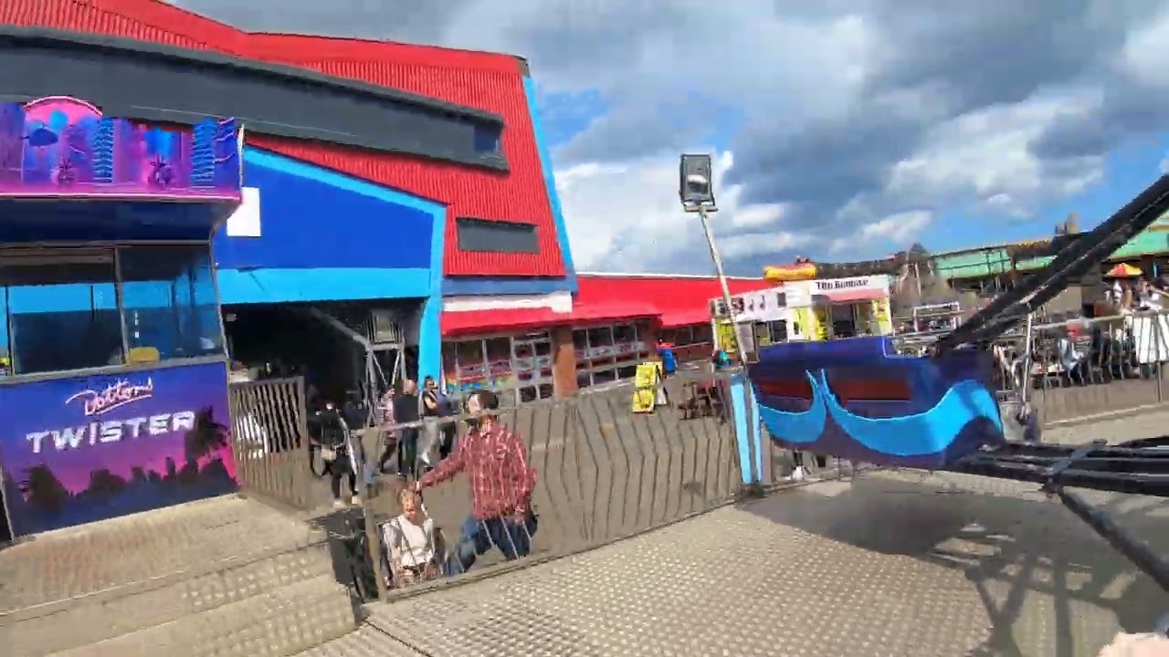 TWISTER (onride) at Bottons Pleasure Beach 16/6/2024