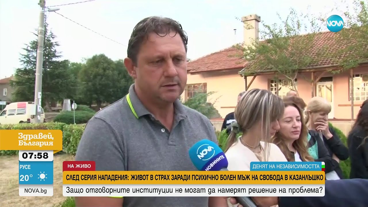 Психичноболен мъж е пуснат от клиника и продължава да тормози цяло село - Здравей, България