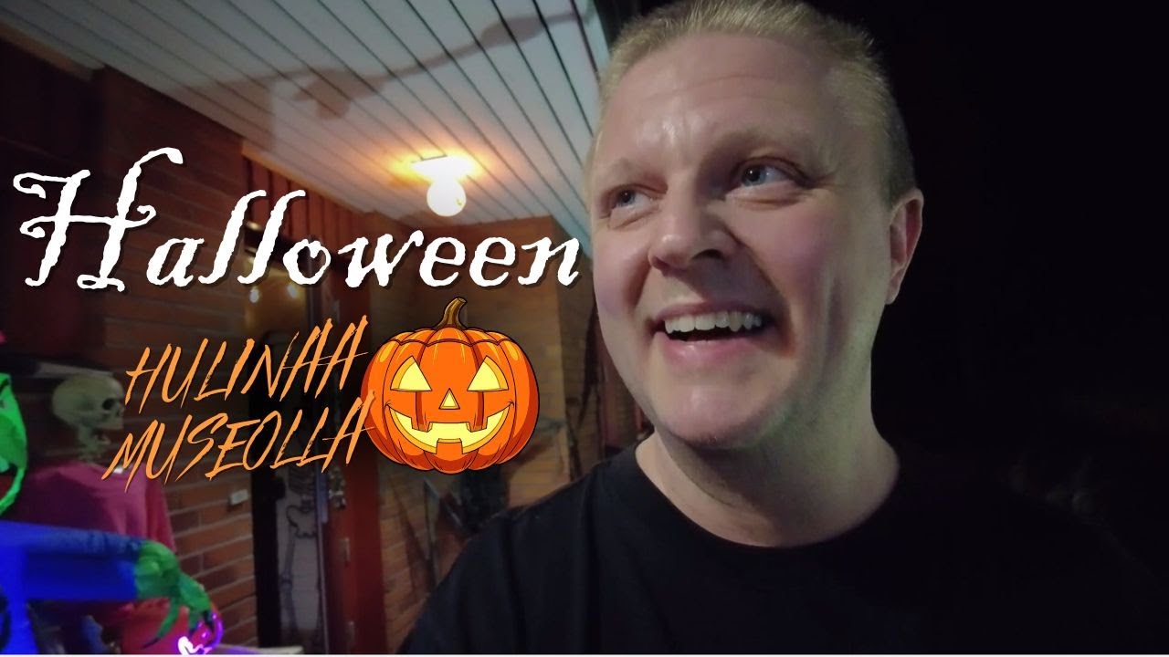 Halloween hulinaa museolla