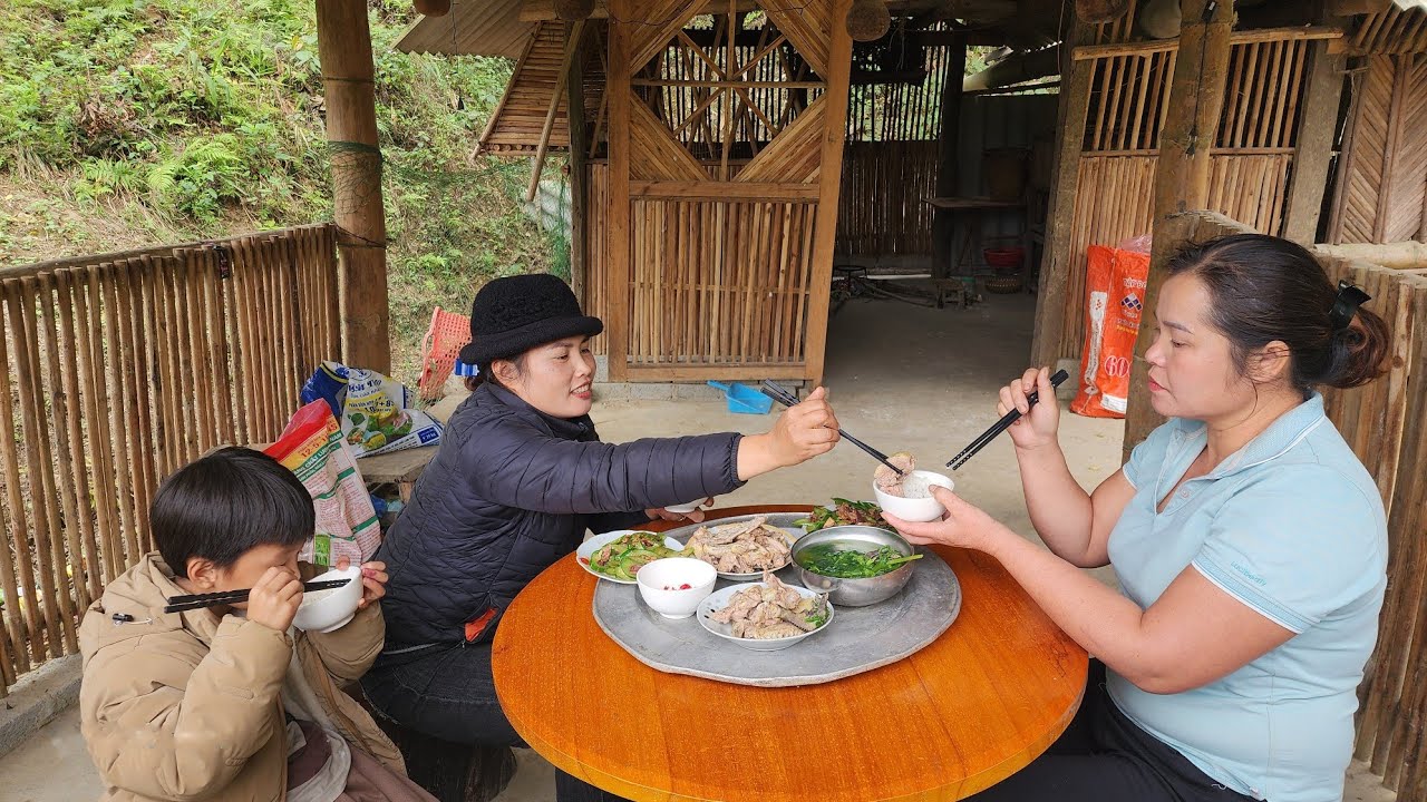 Full video, 30 days of fruit picking, taking care of farrowing pigs, and the missing son [Mi mủi]