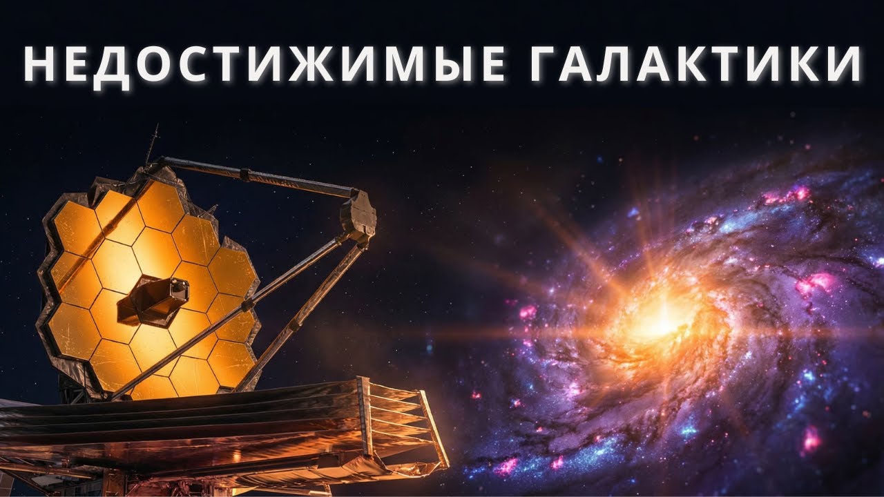 James Webb видит галактики, до которых мы никогда не доберёмся — красота недостижимого | Докфильм