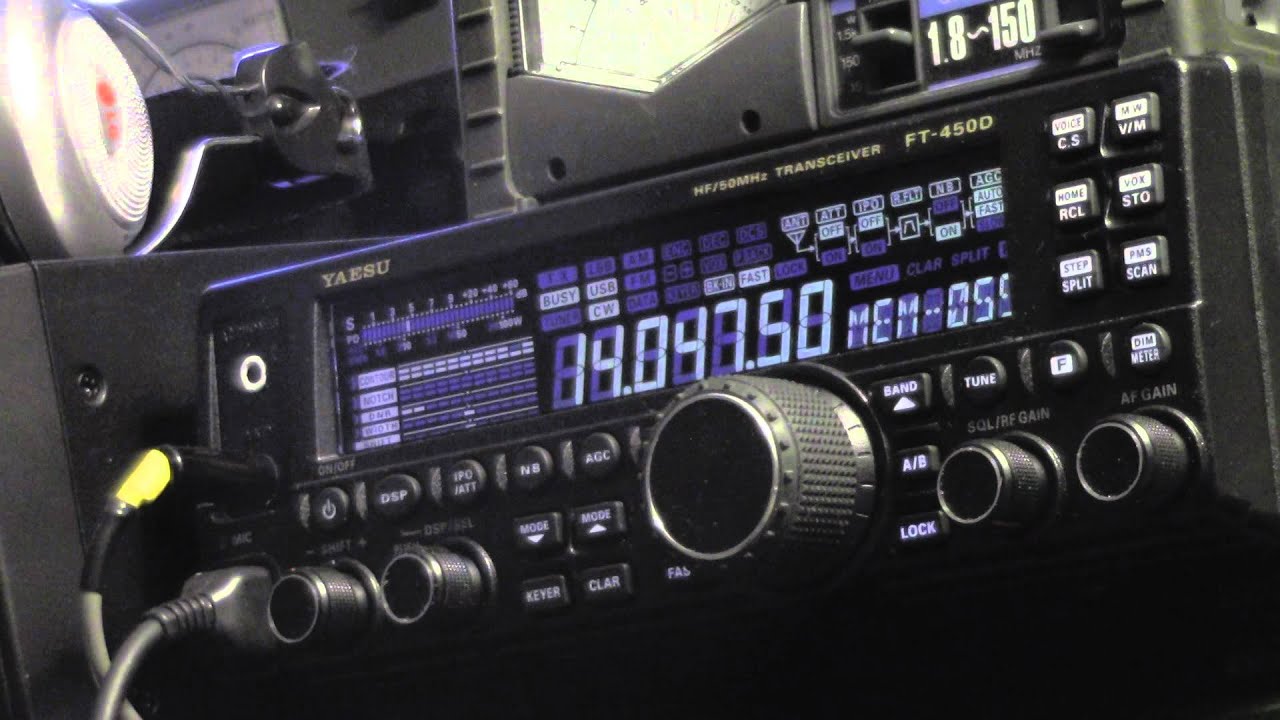 Yaesu FT-450D   HIGH Speed CW Practice? WPM 35
