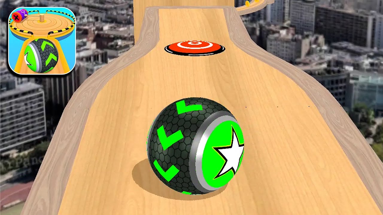 Sky Rolling Ball Going Run 3D Gameplay Speedrun Level 11