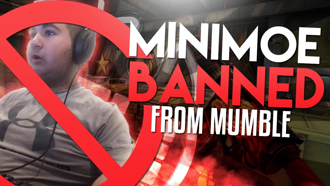 MINIM0E ЗАБАНЕН В MUMBLE! CS:GO