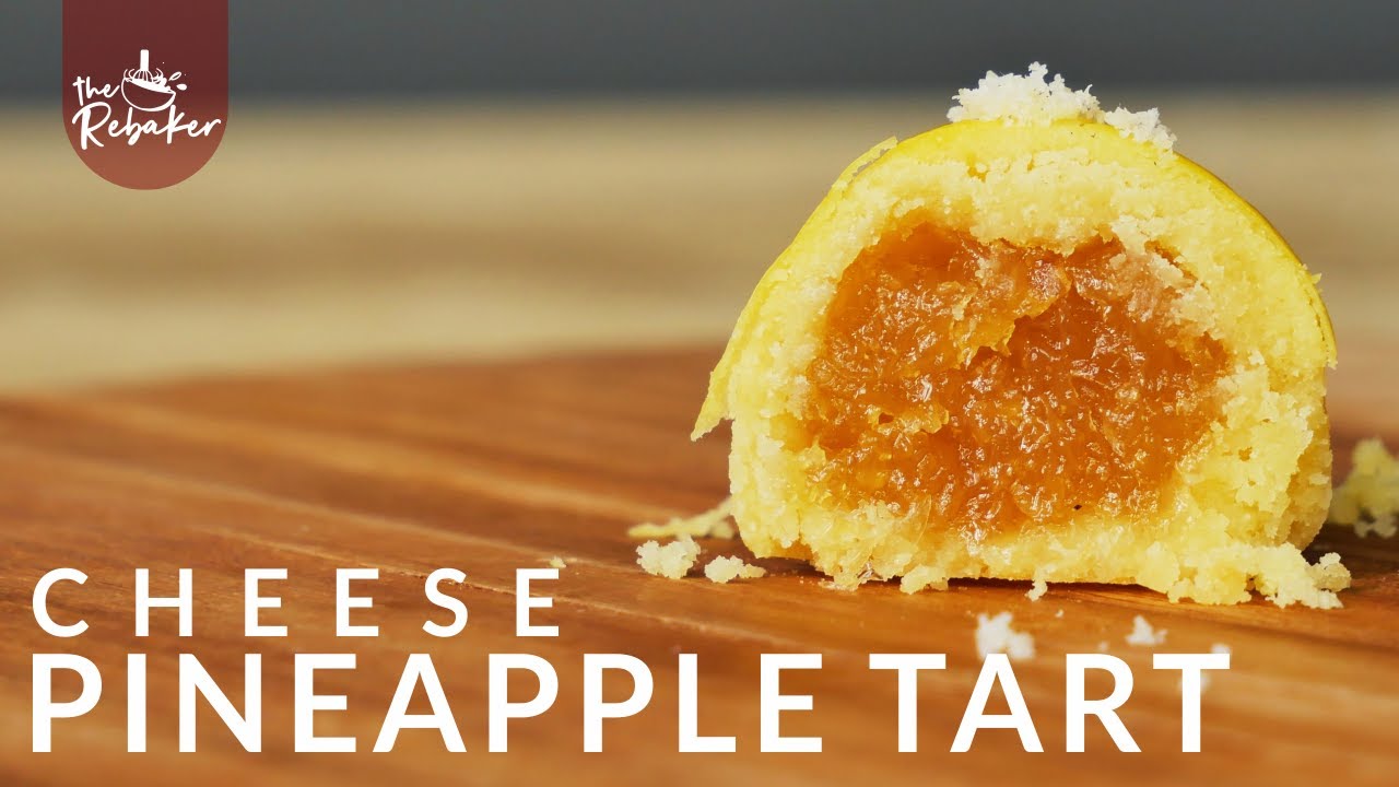 Melt In One's Mouth! Bite Size Cheese Pineapple Tart