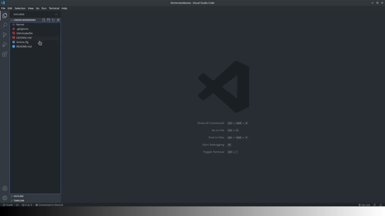 Limine bootloader demonstration