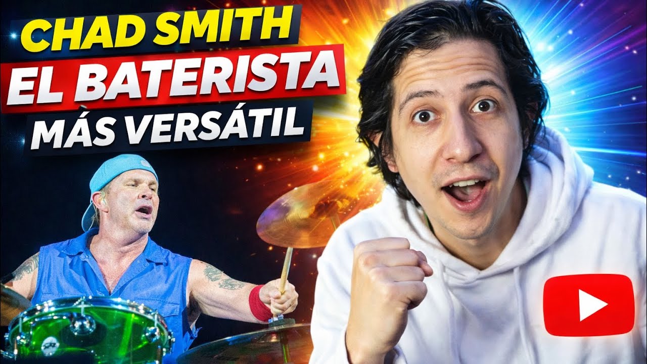 Analizando a Chad Smith| Baterista de Red Hot Chilli Peppers | Hugo Zerecero