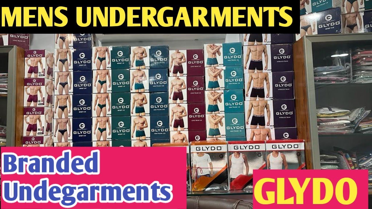 Mens Wears Branded Undergarrments Wholesale Market in Ahemdabad | Glydo Brand Undergarrments |