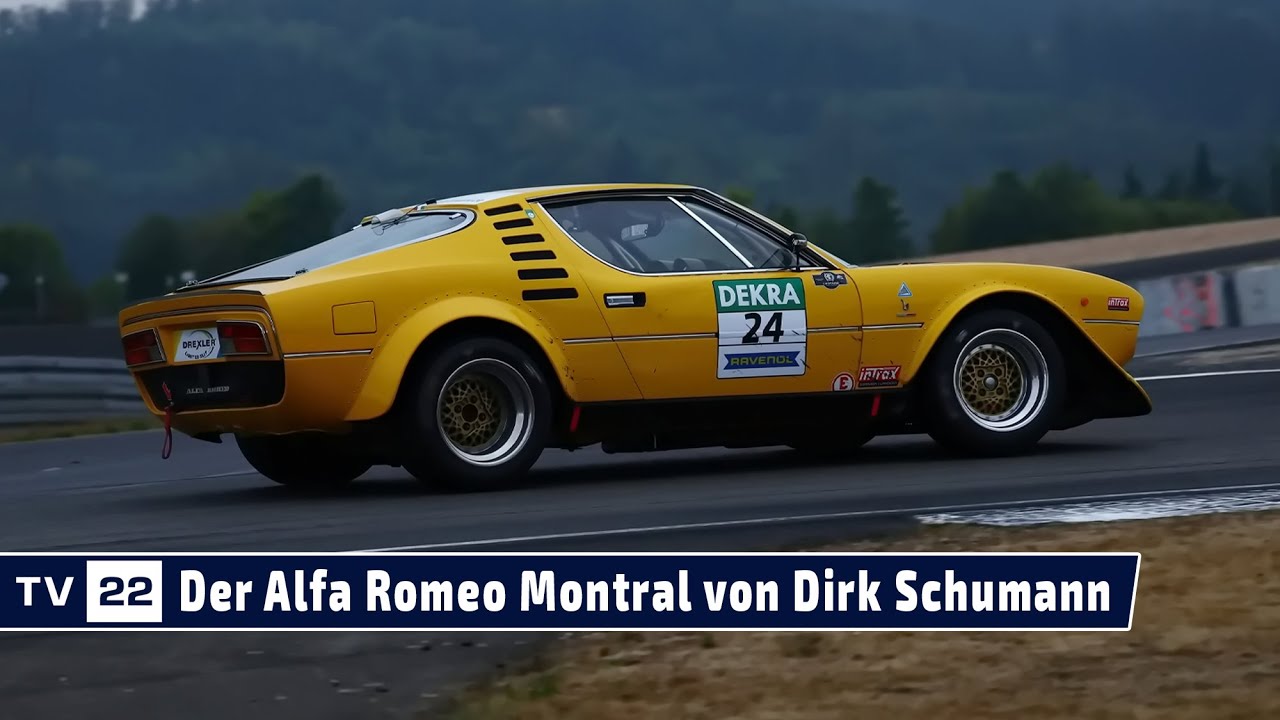 MOTOR TV22: Der Alfa Romeo Montreal Gruppe 4 von Dirk Schumann beim DTM Classic DRM Cup 2022