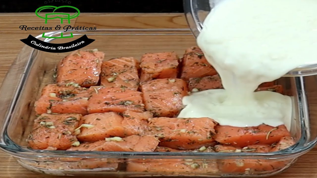 FAÇA SALMÃO ASSIM!! VOCE VAI SE SURPREENDER!
