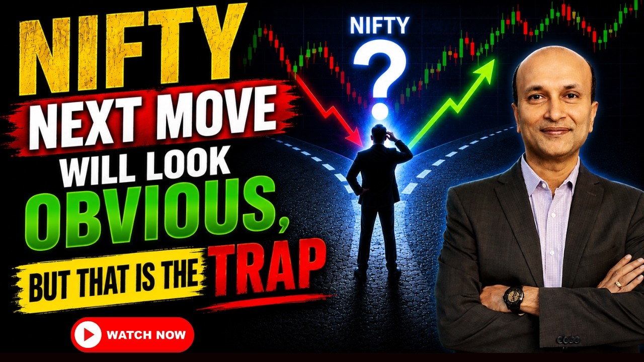 #Nifty Next Move Will Look Obvious, But that is the #Trap