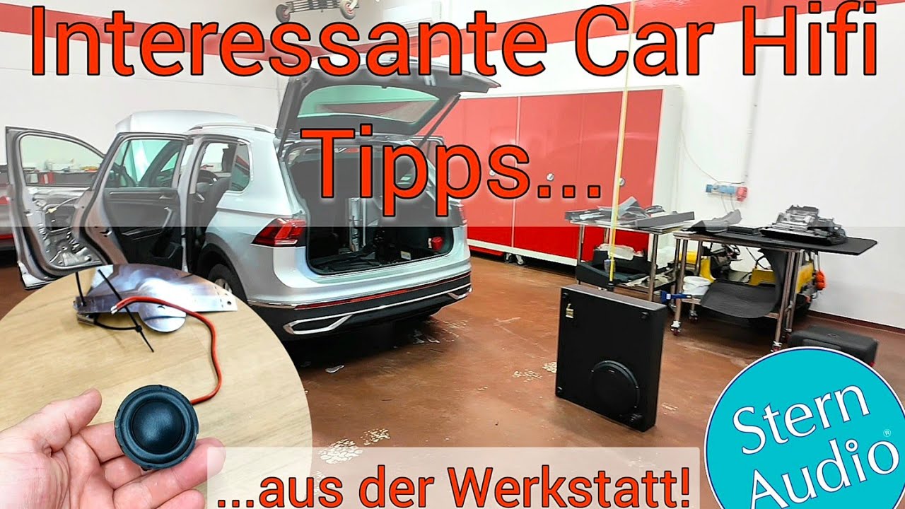 VW Tiguan mit krassen Lautsprecher Übergrößen - und ich zeige auch ein paar Tricks und Werkzeuge!