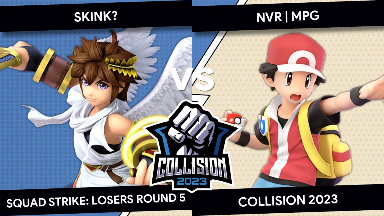 Collision 2023 - SSBU Squad Strike - MPg (P1) VS Skink (P2) - Pools - Losers Round 5