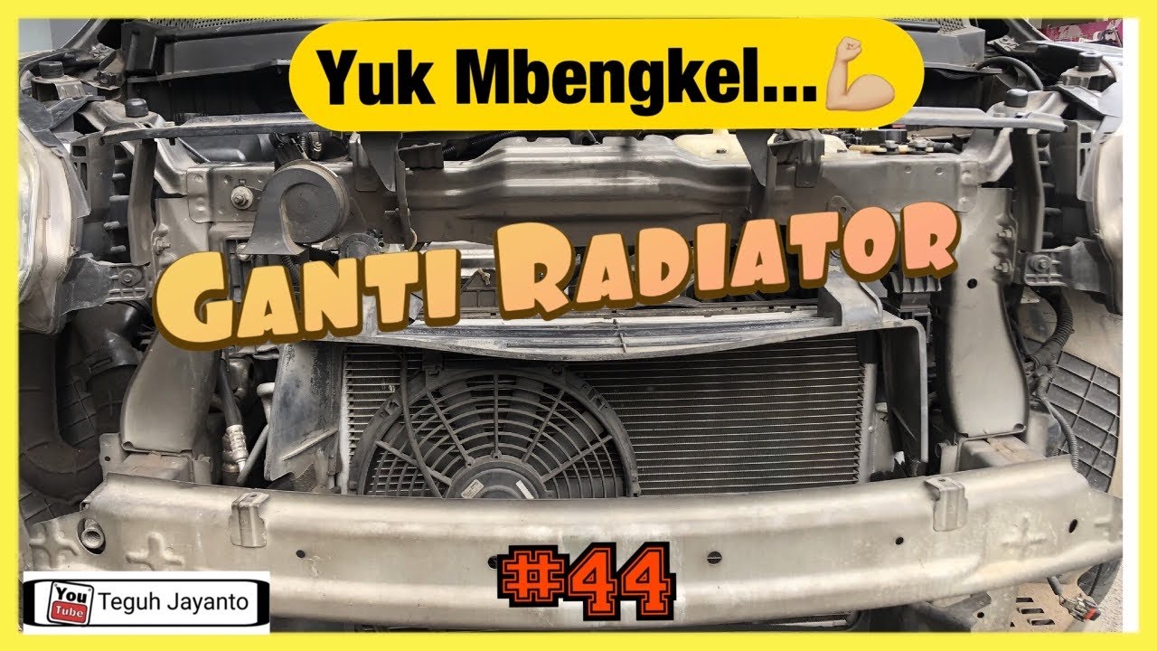 Mbengkel #44 : Bongkar Pasang | Ganti Radiator | Chevrolet Spin 1.5 Matic | @Om Jerry