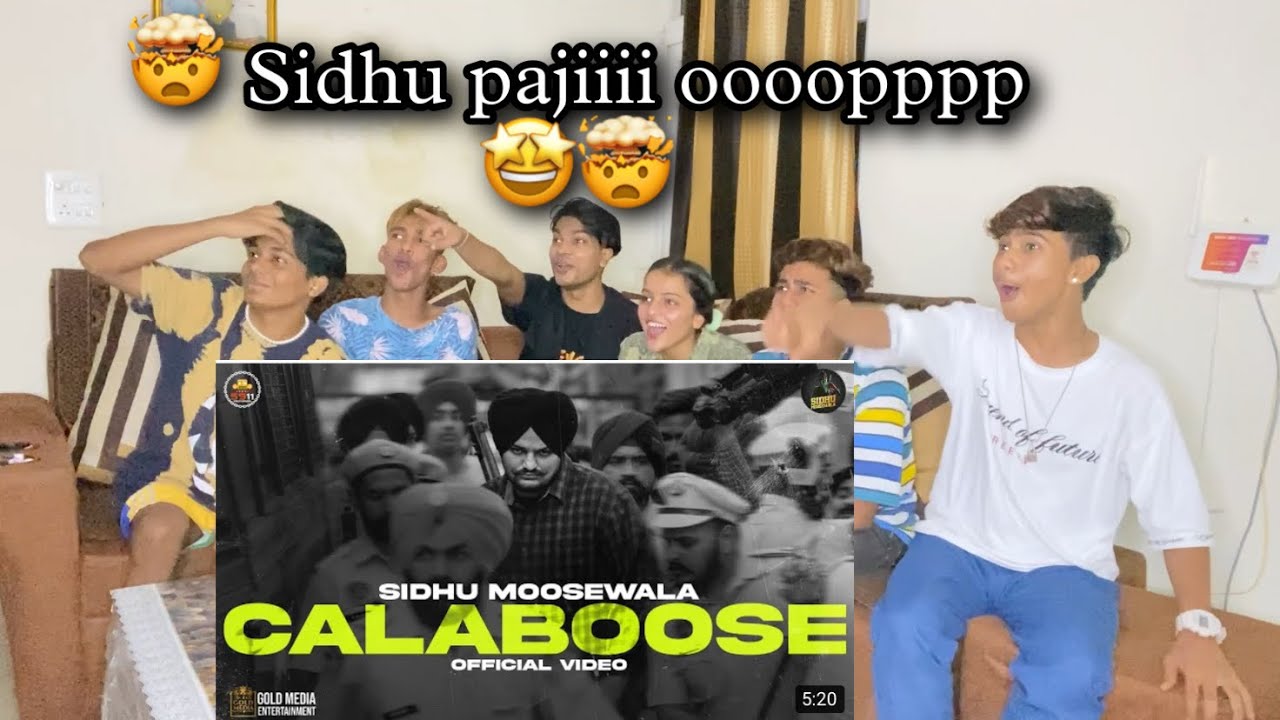 Calaboose ( Official video) Sidhu moose wala | Snappy | Moosetape *Reaction*